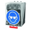 Pojemnik ochronny bhp i do przechowywania Secubox Maxi12 transparentny