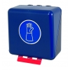 Secubox midi, secubox niebieski, pojemnik słuchawki bhp, pojemnik bhp, pojemnik maski ochronne