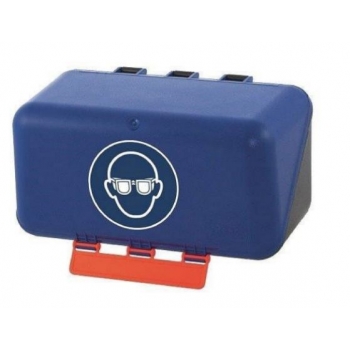 secubox mini, secubox niebieski, pojemnik okulary, pojemnik bhp, pojemnik ochronny, przechowywanie bhp